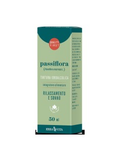 Erba Vita Passiflora Tintura Idroalcolica Difese Immunitarie 50 ml